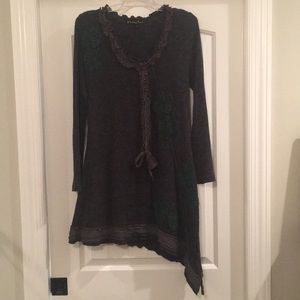 Boutique sweater tunic